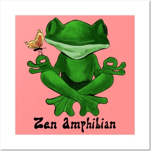 Zen Amphibian Posters and Art